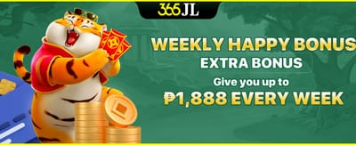 Weekly Happy Extra Bonus promotion banner